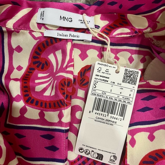 NWT Mango satin shorts suit - Picture 7 of 9